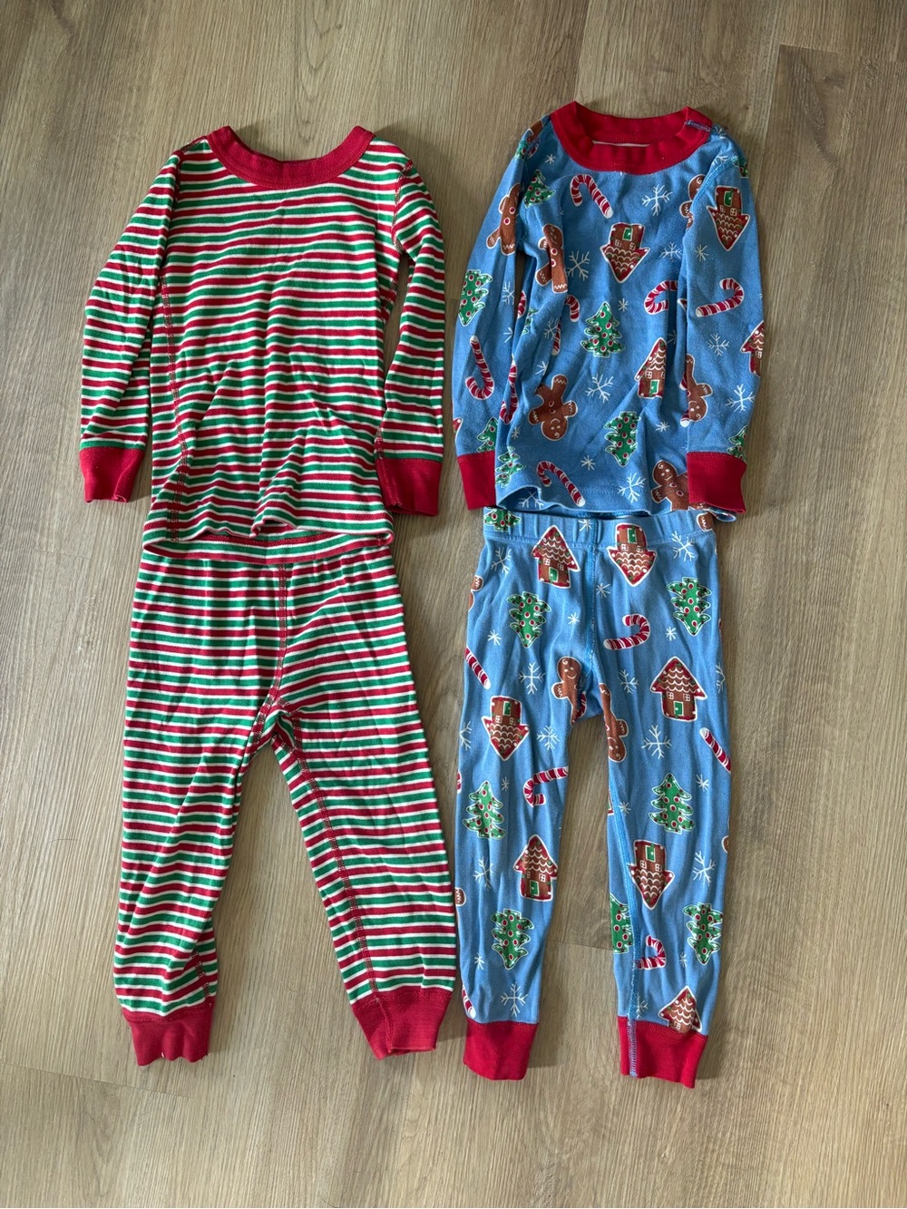 Hanna Andersson M&B Holiday, Christmas Long John Pajama Set, Toddler,